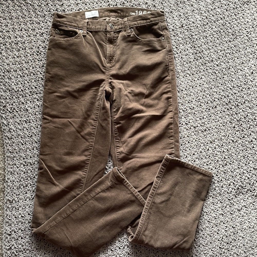 Gap brown corduroy pants